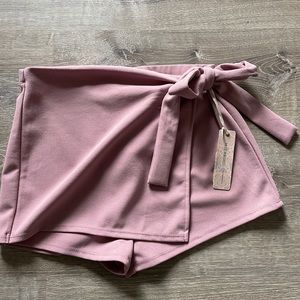 pink medium skort